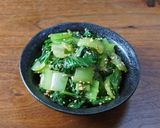 青梗菜のちょい辛ナムル作り方5写真