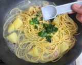 ツナとじゃがいものジュノベーゼ風パスタ作り方7写真