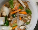 お一人様クリーム味噌キムチ味豆腐野菜炒め作り方18写真