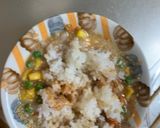 レンジ簡単ミラノ風ドリア味オムライス弁当作り方7写真