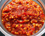 寒ざらし韓国とうがらし🌶️の旨辛醤油糀作り方8写真