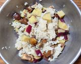 ヨウサマの減塩おやじのさつま芋&栗ご飯作り方2写真