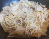豚バラと春キャベツの味噌味重ね蒸し作り方6写真