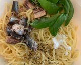 簡単！オイルサーディンの冷製パスタ作り方4写真
