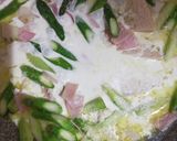 タケノコとアスパラの濃厚クリームパスタ作り方5写真
