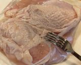 簡単！鶏むね肉のやみつき辛子マヨネーズ！作り方1写真