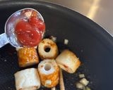 お弁当に！簡単すぎる竹輪のチリソース作り方4写真