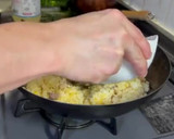 角煮リメイクレシピとっておき！角煮炒飯！作り方5写真