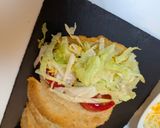コーントルティーヤで作る沖縄タコス🌮作り方14写真