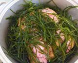 栃尾揚げの肉詰めと切り昆布の含め煮作り方5写真