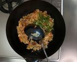 冷蔵庫に眠る紅生姜で作る、紅生姜炒飯作り方7写真