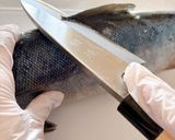 新巻鮭の切り方作り方1写真