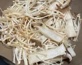 エリンギとしめじのカレー炒め作り方1写真