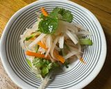 タイ風シャキシャキ大根ソムタム作り方4写真