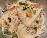 【男飯】松茸お吸物　混ぜそうめん/和そば作り方4写真