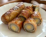 お弁当☆ちくわの肉巻き〜和テイスト作り方5写真