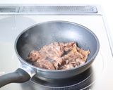 焼き豆腐もっと美味しく【焼き塩豆腐（焼肉乗せ）】作り方4写真