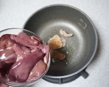 パパッと鶏レバーの炒め煮作り方2写真