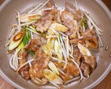 行列のうどん屋さん🍜豚バラねぎ塩ガッツリうどん🤩作り方7写真
