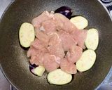 鶏むね肉とナスのチリソース作り方3写真