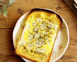 朝食♡ウインナーチーズペッパートースト作り方3写真