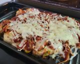 鶏肉のピザ焼き作り方4写真