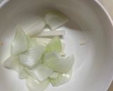 お一人様簡単梅チャプチェ味豆腐野菜炒め作り方4写真
