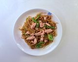 彼氏が作る「カニカマとツナの蒸焼きそば」作り方11写真