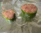 ピーマンの輪っか肉詰め作り方3写真