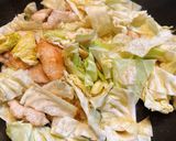 鶏むね肉とキャベツのうま塩炒め作り方6写真