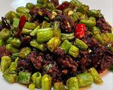 酸豆炒肉末　作り方5写真