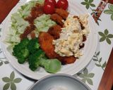 さっぱりタルタルソース☆梅干しタルタル作り方4写真