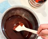 スイートチョコとグランマルニエの生チョコ作り方6写真