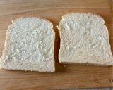 コーン玉子と焼きハムのサンドイッチ作り方1写真