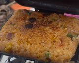 逆オムライスサンドバーガー作り方10写真