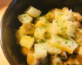 毎日の納豆●ポテトフライ・ショート添え作り方1写真