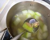 トウガンとアサリのスープ作り方3写真
