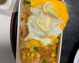 レンジピリ辛オイクリーム味オムライス弁当作り方13写真