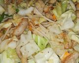 豚トロの野菜塩ダレ炒め作り方9写真