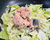 サバ缶パスタ にんにく バリ美味い作り方4写真
