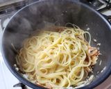 ランチに!ヤリイカと玉ねぎのイカ墨パスタ作り方8写真