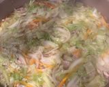 豚肉と野菜のうどん作り方4写真