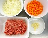ミートソーススパゲッティ作り方1写真