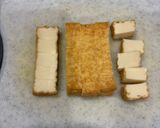 ころころ厚揚げのソースマヨ作り方1写真