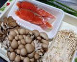 秋鮭のバター醤油焼き💫きのこソース作り方1写真