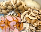 副菜節約おかず☆きのこウインナーの甘辛バター醤油作り方1写真