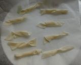 余った餃子の皮でシュガースティック作り方2写真