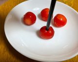 逆で簡単！さくらんぼのタネとり作り方1写真
