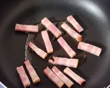 ♡ブロッコリーとベーコンの粒マスマヨ醤油炒め♡作り方2写真