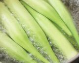トマトとおくらの納豆サラダ作り方1写真